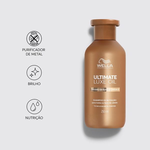 Shampoo Wella Professionals Ultimate Luxe Oil 1000ml - Image 2