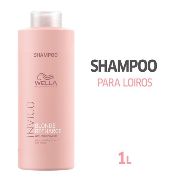 Invigo Blonde Recharge - Shampoo 1000ml - Image 2