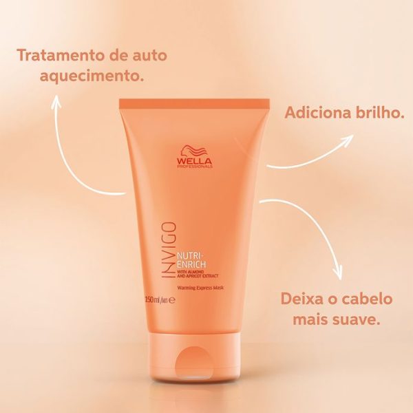 Invigo Nutri Enrich Warming Express Máscara de Aquecimento 150ml - Image 2
