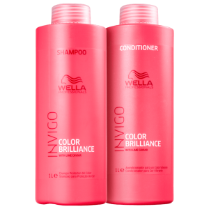 Kit Wella Professionals Invigo Color Brilliance Salon Duo (2 Produtos)