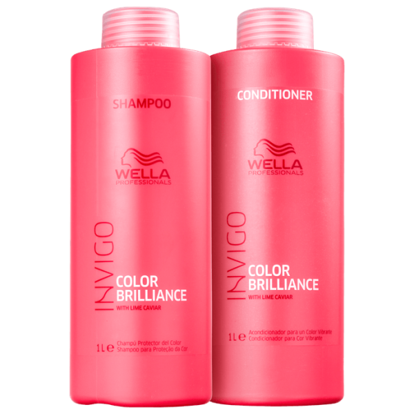 Kit Wella Professionals Invigo Color Brilliance Salon Duo (2 Produtos)