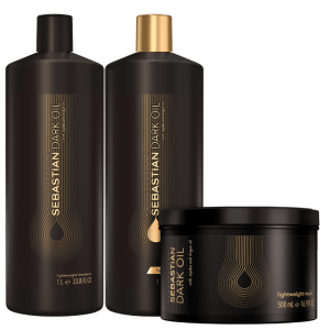 Kit Sebastian Professional Dark Oil Salon Trio (3 Produtos)