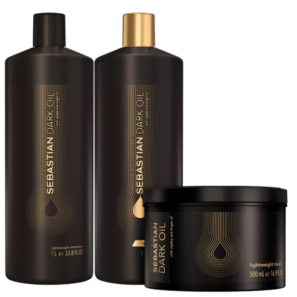 Kit Sebastian Professional Dark Oil Salon Trio (3 Produtos)