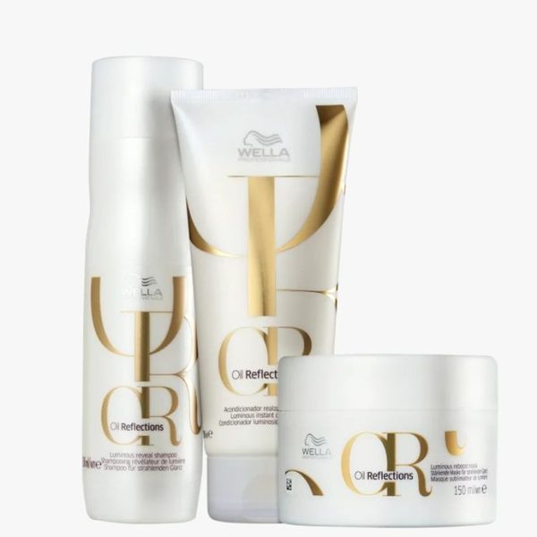 Kit Wella Professionals Oil Reflections Tratamento (3 Produtos)